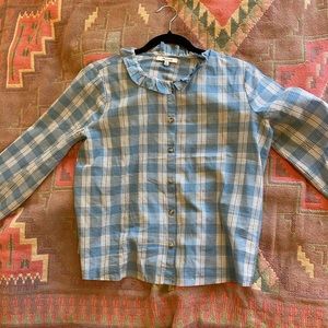 Madewell Plaid Blouse
